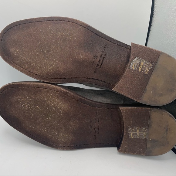 John Varvatos Star USA Waverly Convered Chelsea Leather Suede Men’s Boots - Picture 7 of 11